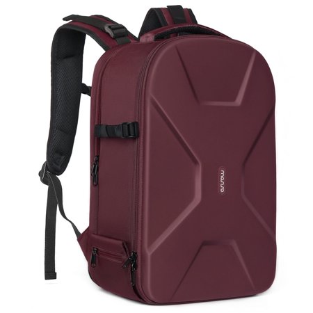 MOSISO Camera Backpack for Canon/Nikon/Sony/DJI Mavic Drone, DSLR/SLR/Mirrorless Photography Camera Bag Waterproof Hardshell Protective Case with Tripod Holder&Laptop Compartment,15-16 inch