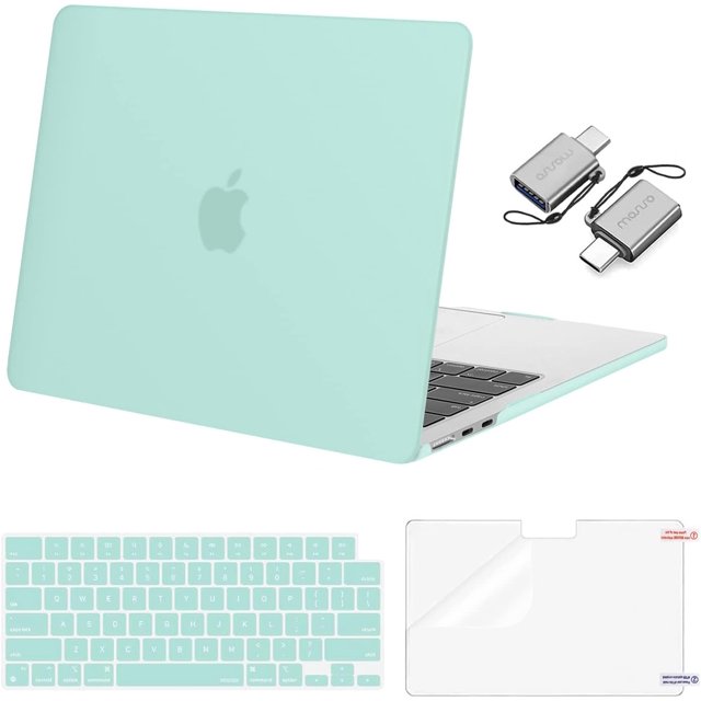 Mosiso Case for MacBook Air 13.6 inch 2022 2023 2024 Release M3 A3113
