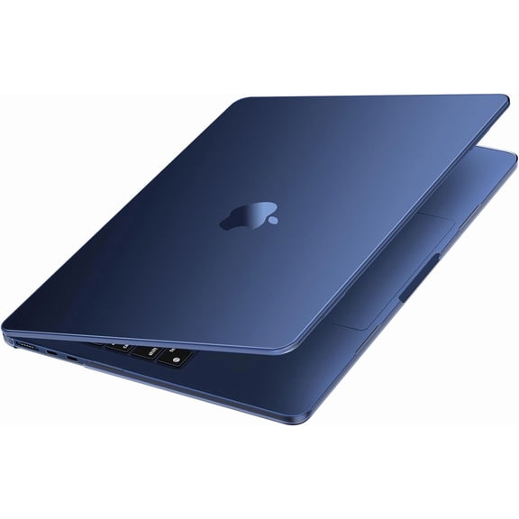 Mosiso Case for MacBook Air 13.6 inch Case 2025-2022 M4 A3240 M3 A3113 M2 A2681, Ultra-Thin Natural Original Color Protective Plastic Hard Shell Case Cover,, Midnight Blue