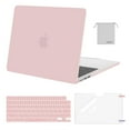 thumbnail image 1 of Mosiso Case for MacBook Air 13.6 inch Case 2025-2022 M4 A3240 M3 A3113 M2 A2681, Hard Shell Case&Keyboard Cover&Screen Protector&Storage Bag, Baby Pink, 1 of 6