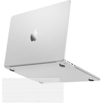 Mosiso Case for MacBook Air 15 inch Case 2025-2023 M4 A3241 M3 A3114 M2 A2941, Ultra-Thin Natural Original Color Protective Plastic Hard Shell Case & Keyboard Cover, Translucent