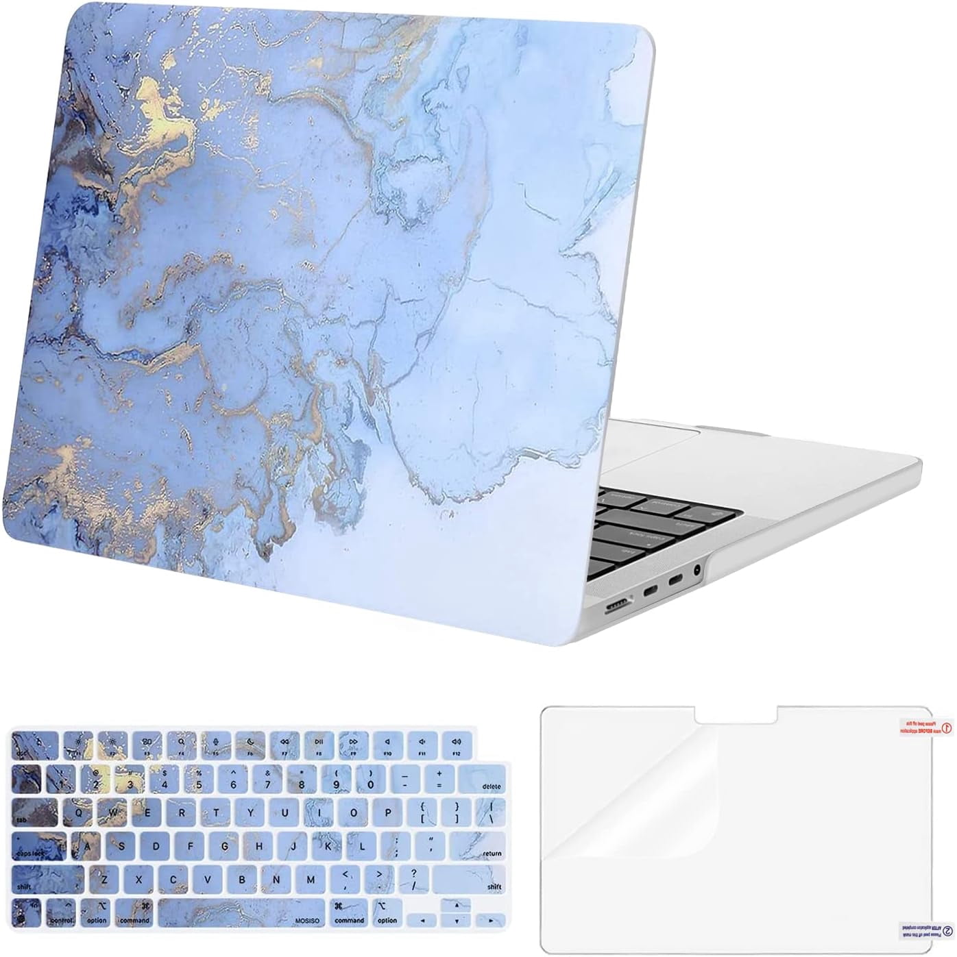 Mosiso Case for MacBook Pro 14 inch Case 2024-2021 M4 M3 M2 M1 A3112 ...