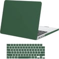 thumbnail image 1 of Mosiso Case for MacBook Pro 14 inch 2024-2021 M4 A3112 A3185 A3401 M3 A2918 A2992 M2 A2779 M1 A2442 Pro Max Chip with Touch ID, Plastic Hard Shell with Keyboard Cover, Peacock Green, 1 of 6