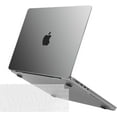 thumbnail image 1 of Mosiso Case for MacBook Pro 16 inch Case 2024-2021 M4 A3403 A3186 M3 A2991 M2 A2780 M1 A2485, Ultra-Thin Natural Original Color Protective Plastic Hard Shell&Keyboard Cover, Space Gray, 1 of 6