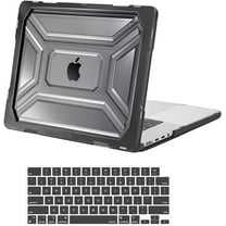 Mosiso Case for MacBook Pro 16 inch Case 2025-2021 M4 M3 M2 M1 A3403 A3186 A2991 A2780 A2485 Pro Max, Heavy Duty Protective Hard Shell with TPU Bumper&Keyboard Cover, Black