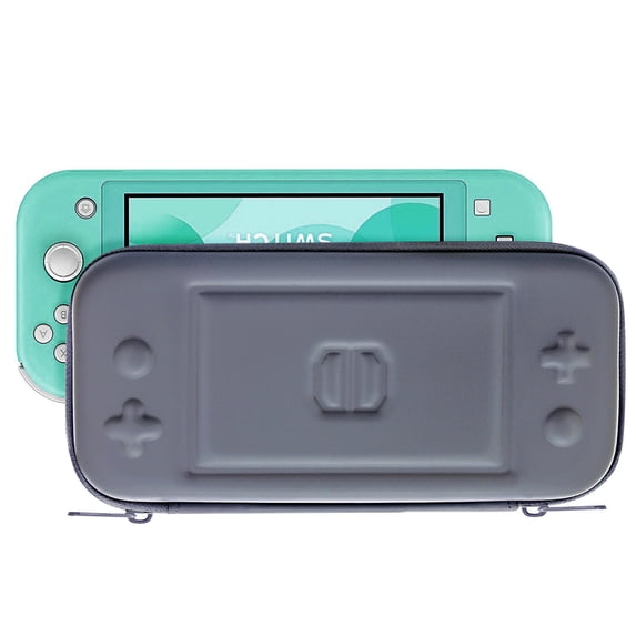 Mosiso Case for Nintendo Switch Lite (July 2019 Released 5.5 Inch), Waterproof Protective Game Travel Carrying Case Organizer Storage EVA Hard Shell Cover with 8 Game Cartridges, Gray