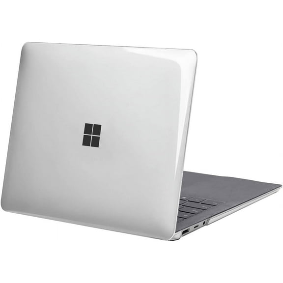 Mosiso Case for Surface Laptop 5/4/3/2 13.5 inch 2022 2021 2019 2018 Release with Alcantara Keyboard (Models: 1950 & 1958 & 1867 & 1769), Plastic Hard Shell Case Cover, Crystal Clear