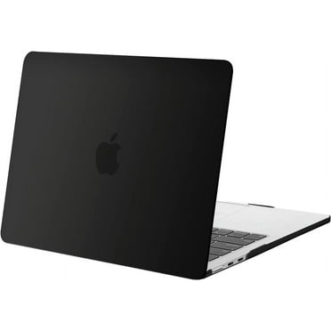 Mosiso Case for MacBook Air 13.6 inch Case 2025-2022 M4 A3240 M3 A3113 M2 A2681, Protective Plastic Hard Shell Case Cover, Black