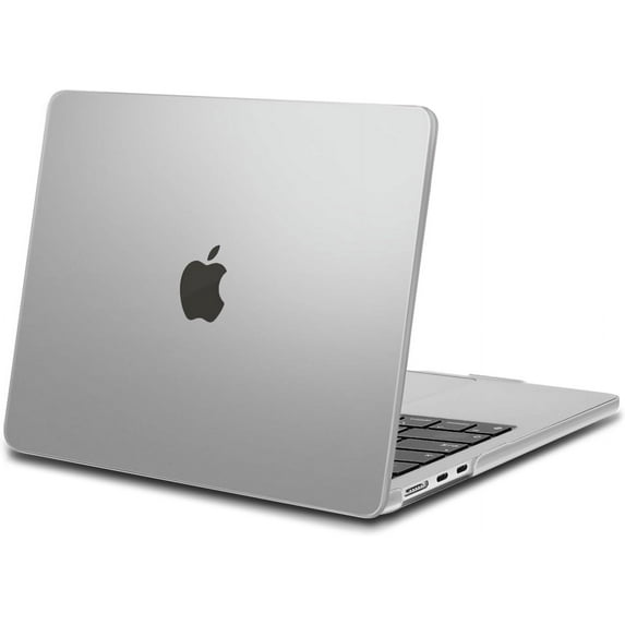 Mosiso Case for MacBook Air 13.6 inch Case 2025-2022 M4 A3240 M3 A3113 M2 A2681, Protective Plastic Hard Shell Case Cover, Frost