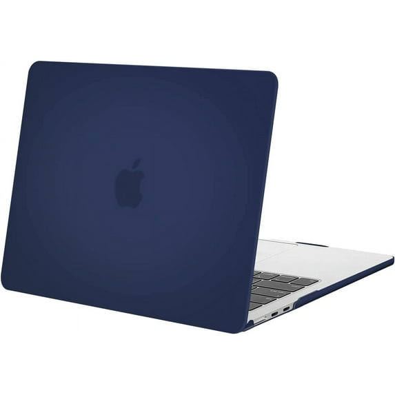 Mosiso Case for MacBook Air 13.6 inch Case 2025-2022 M4 A3240 M3 A3113 M2 A2681, Protective Plastic Hard Shell Case Cover, Navy Blue