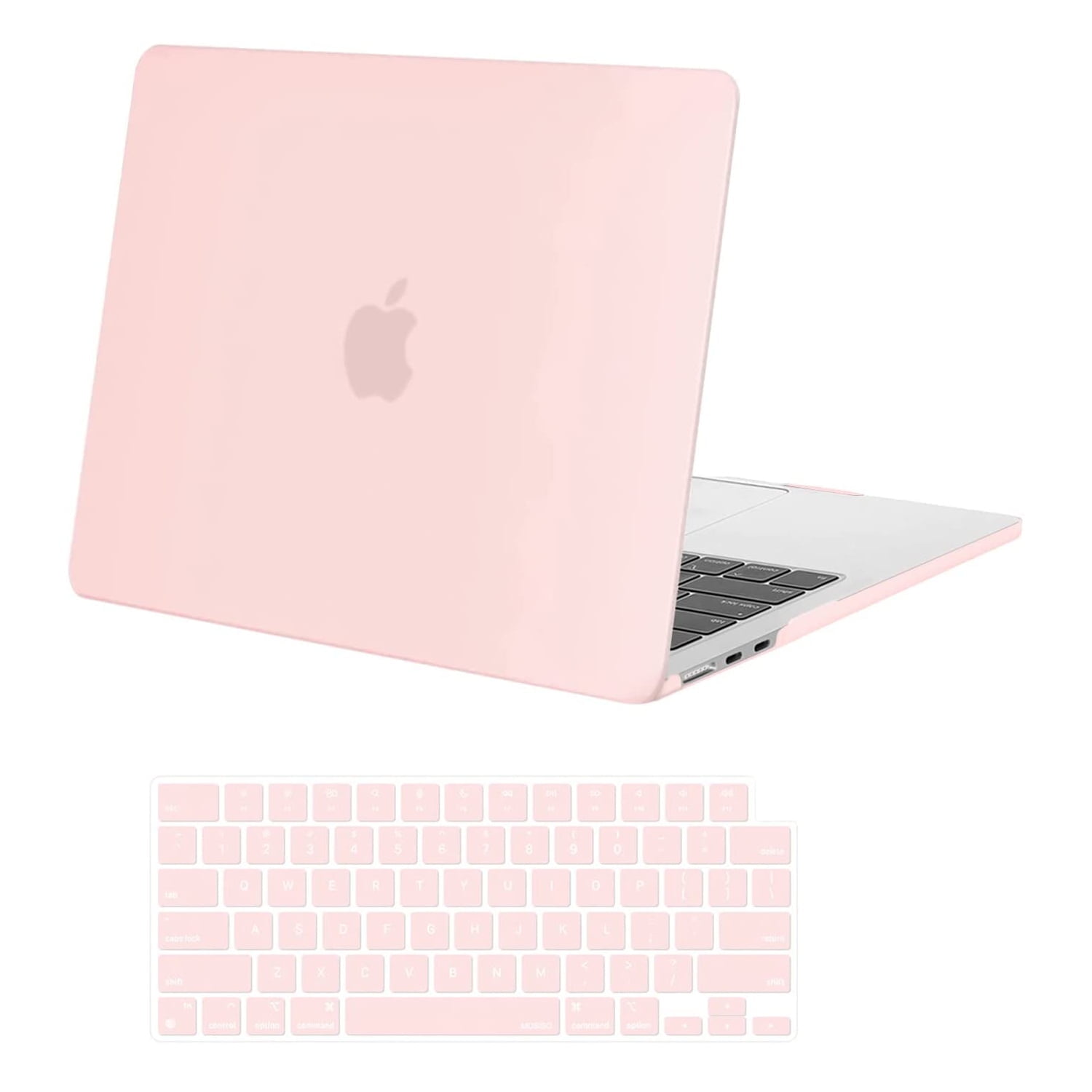 Custodia MOSISO Per MacBook Air 13 M2/M3/M4 - Copertura Rosa Antiurto Con Protezione Tastiera - Foto 2