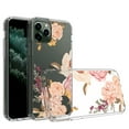 thumbnail image 1 of Mosiso Case for iPhone 11 Pro/ 11 Pro Max (2019 Release), Shockproof Soft TPU Bumper Ultra-thin Anti-Scratch Shell Clear Protective Case Cover for Apple iPhone 11 Pro, Purple Peony, 1 of 5