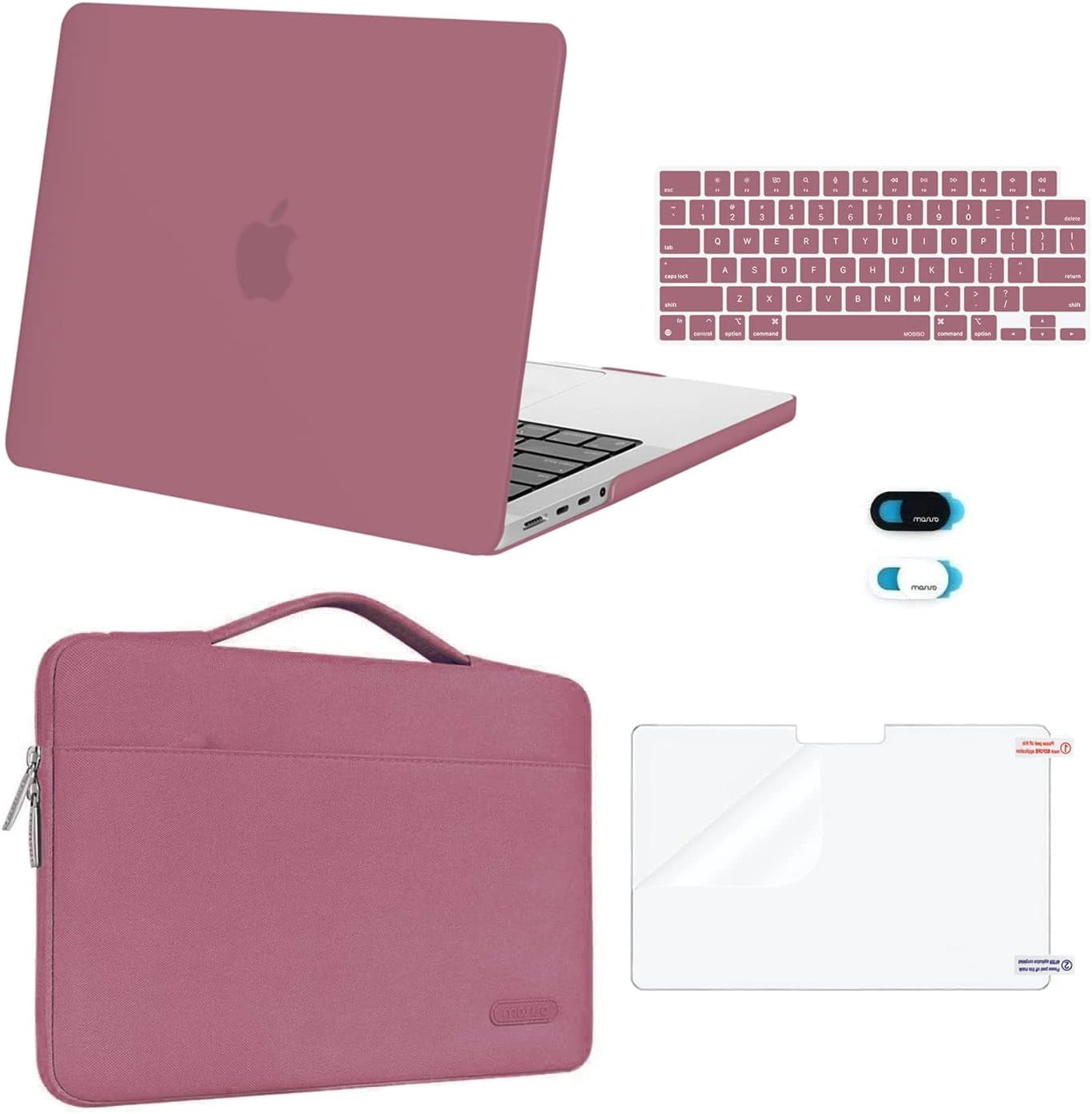 Mosiso MacBook Pro 14 inch Case 2024 - 2021 M5 M4 M3 M2 M1 A3434 A3112 ...