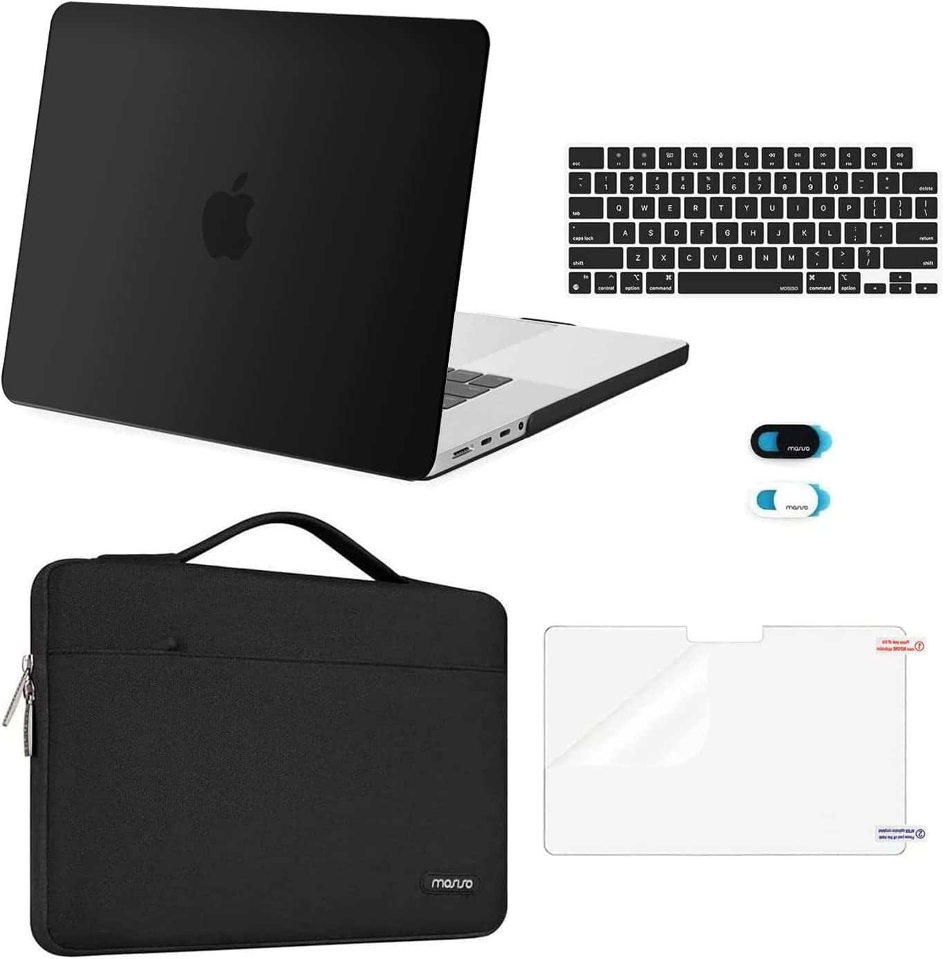 Mosiso Compatible with MacBook Pro 16 inch Case 2024 2023 2022 2021 M4 ...