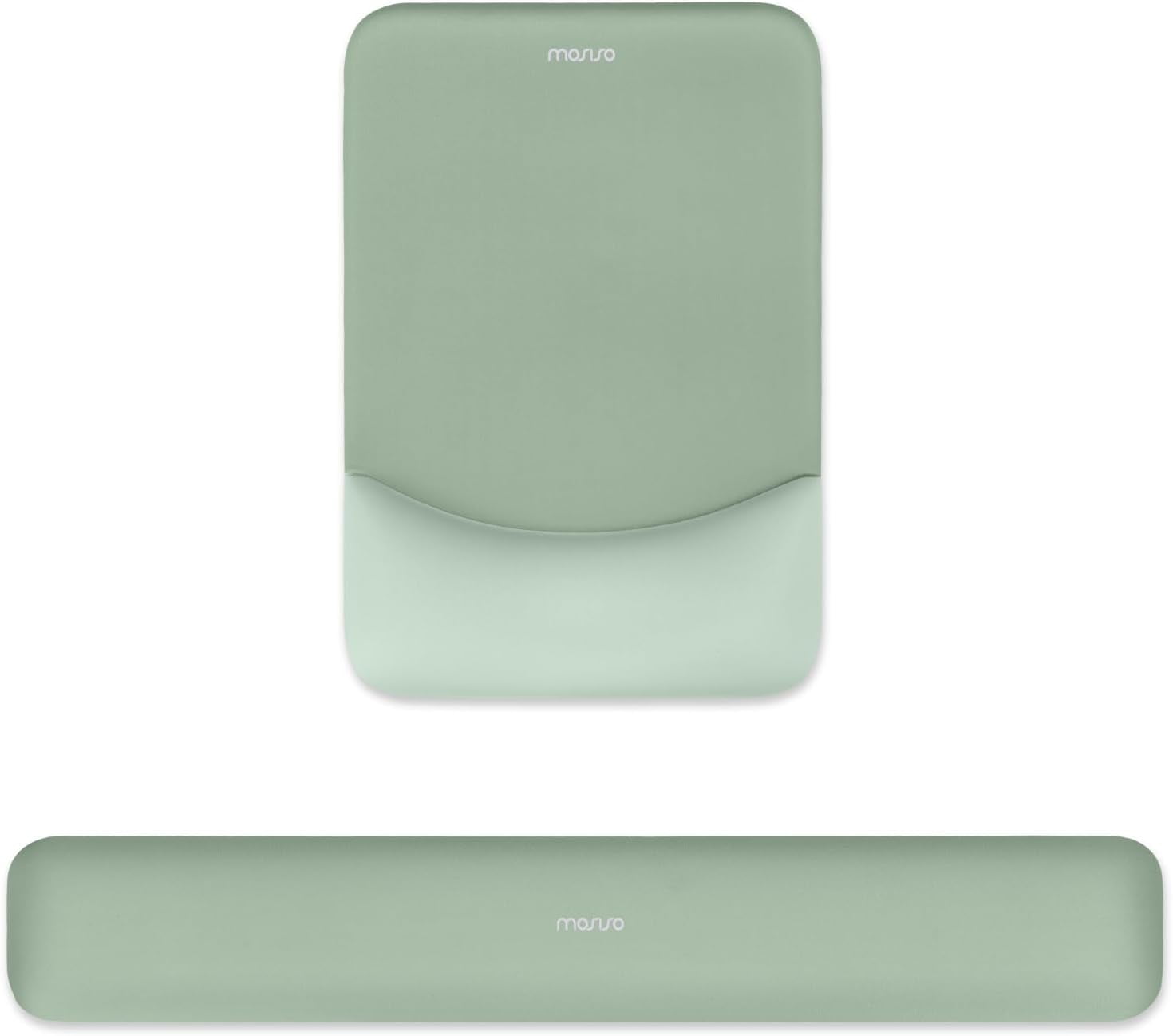 Mosiso Ergonomic Mouse Pad with Wrist Rest, Non-Slip Base Keyboard ...