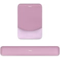 thumbnail image 1 of Mosiso Ergonomic Mouse Pad with Wrist Rest, Non-Slip Base Keyboard Wrist Rest Support, Memory Foam Computer Mouse Mat for Easy Typing and Home/Office Pain Relief, Mauve Pink, 1 of 7