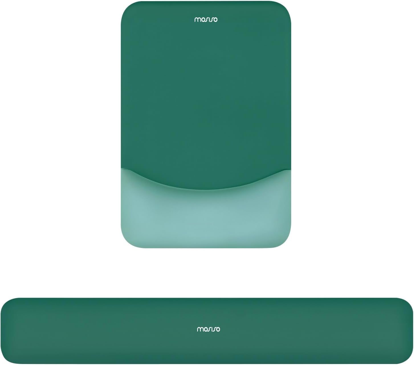 Mosiso Ergonomic Mouse Pad with Wrist Rest, Non-Slip Base Keyboard ...