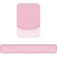 thumbnail image 1 of Mosiso Ergonomic Mouse Pad with Wrist Rest, Non-Slip Base Keyboard Wrist Rest Support, Memory Foam Computer Mouse Mat for Easy Typing and Home/Office Pain Relief, Pink, 1 of 7