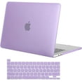 thumbnail image 1 of Mosiso Hard Shell Case For MacBook Pro 16 inch 2019 Release A2141 with Touch Bar & Touch ID , Ultra Slim Hard Case Protective Cover for New MacBook Pro 16", Light Purple, 1 of 6
