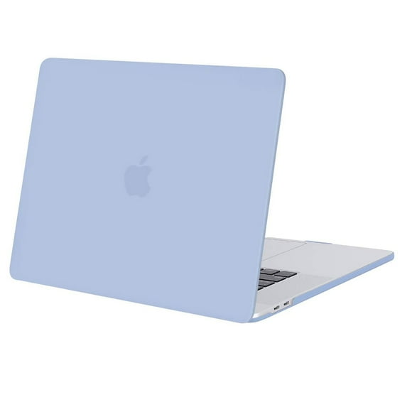 Mosiso Hard Shell Case For MacBook Pro 16 inch 2019 Release A2141 with Touch Bar & Touch ID , Ultra Slim Hard Case Protective Cover for New MacBook Pro 16", Serenity Blue