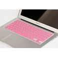 thumbnail image 1 of Mosiso - Keyboard Cover Silicone Skin for MacBook Air 13" and MacBook Pro 13" 15" 17" (with or w/out Retina Display 2010-2015 Years), Pink, 1 of 3