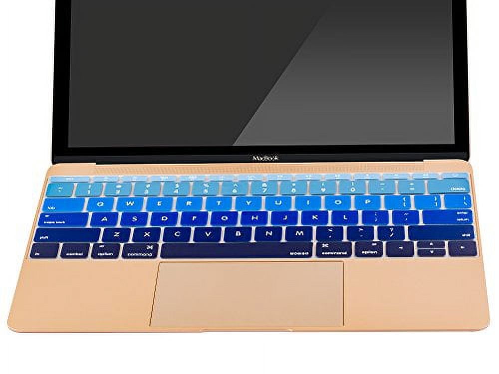 Silikon Tastaturabdeckung Hellrosa Für MacBook Pro 13 Zoll 2016/2017 A1708 Ohne Touch Bar & 12 Zoll A1534 – USA Layout