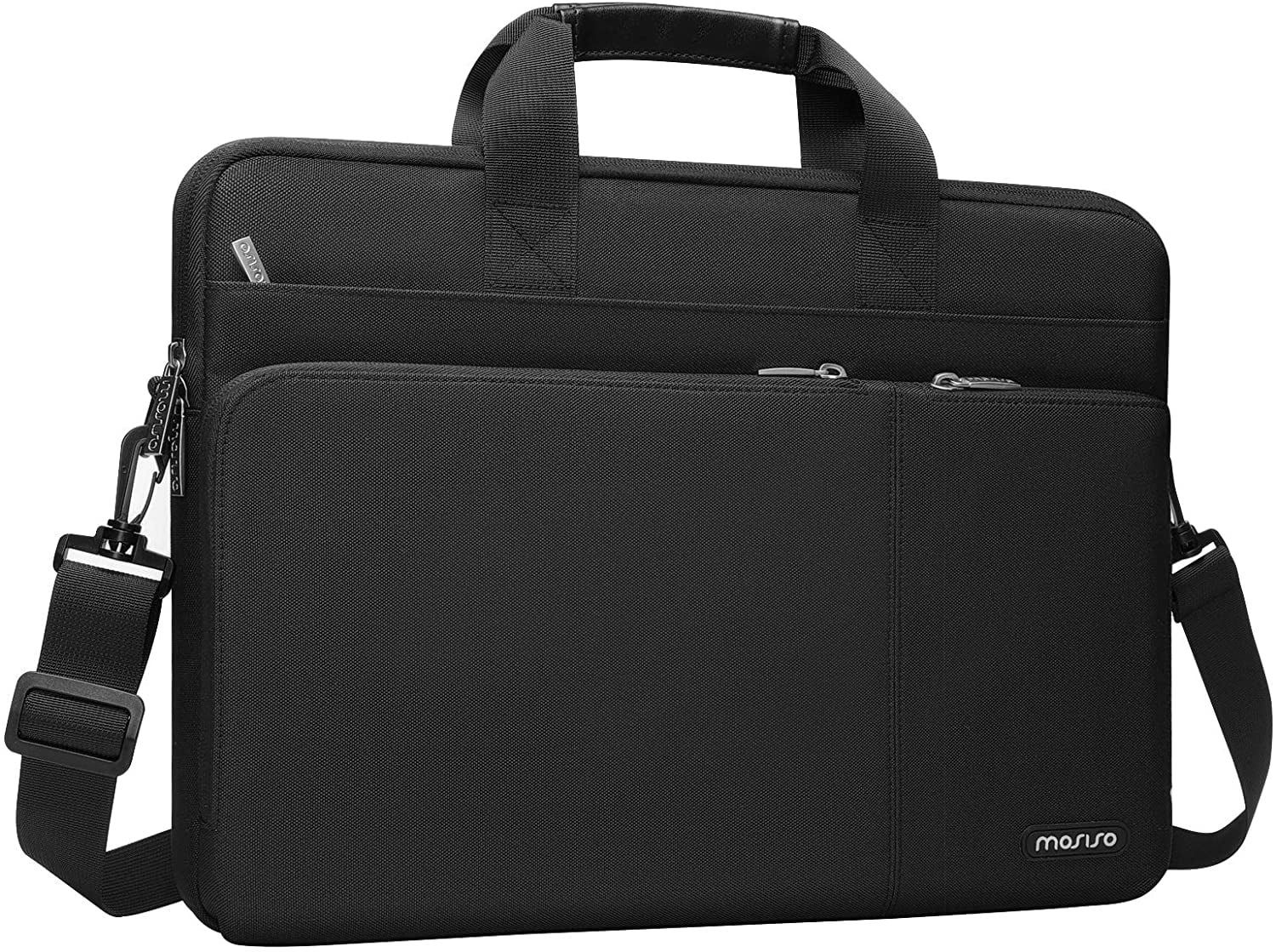 13.3 Inch Portable Laptop Bag with Single-shoulder Strap - Navy Cyan main image 1