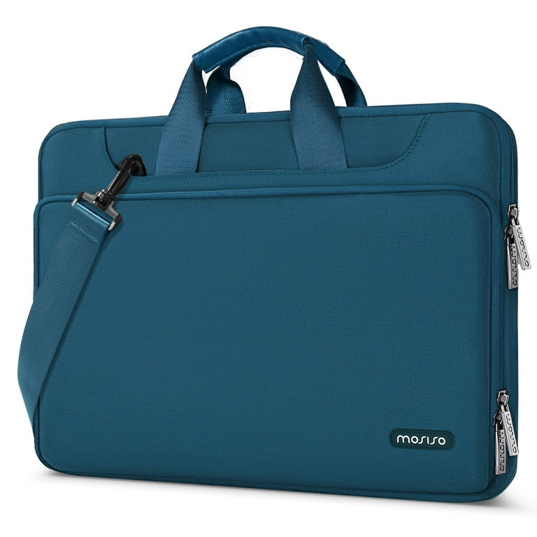 Mosiso Laptop Bag with Belt 360 Protective Laptop Shoulder Messenger Bag  Case Sleeve for 15 inch 15.6 inch Notebook&MacBook Pro 16 inch 2023-2019 M2