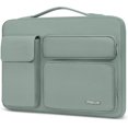 thumbnail image 1 of Mosiso Laptop Sleeve Bag for 15-15.6 inch HP Dell Asus Acer Lenovo Notebook, 360 Protective Computer Carrying Case for MacBook Pro 16 inch, Antique Green, 1 of 7