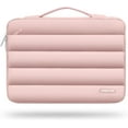 thumbnail image 1 of Mosiso Laptop Sleeve Bag for 15-16 inch HP Dell Asus Acer Lenovo Notebook, 360 Protective Puffy Laptop Handbag Computer Carrying Case for MacBook Pro 16, Pink, 1 of 7