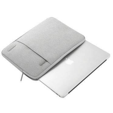 Mosiso Laptop Sleeve Bag for 2018-2022 MacBook Air 13 inch A2337 M1 A2179 A1932, MacBook Pro 13 M2 M1 A2338 A2289 A2251 A2159 A1989 A1706 A1708, Polyester Notebook Sleeve Case Cover, Gray