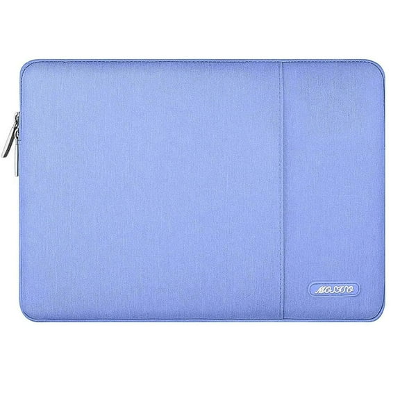 Mosiso Laptop Sleeve Bag for 2018-2022 MacBook Air 13 inch A2337 M1 A2179 A1932, MacBook Pro 13 M2 M1 A2338 A2289 A2251 A2159 A1989 A1706 A1708, Polyester Notebook Sleeve Case Cover, Serenity Blue