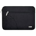 thumbnail image 1 of Mosiso Laptop Sleeve Bag for 13-13.3 Inch MacBook Pro/Air, Ultrabook Netbook Tablet Polyester Fabric Protective Carrying Case Cover, Black, 1 of 6