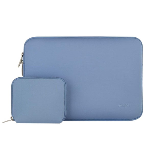 Mosiso Laptop Sleeve Bag for MacBook Pro 15 Touch Bar A1990/A1707 2018 2017 2016 with Small Case, Water Repellent Neoprene Cover 14inch