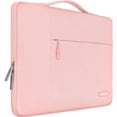 thumbnail image 1 of MOSISO Laptop Sleeve Briefcase for MacBook Air 13 M3 A3113 M2 A2681 M1 A2337 A2179 A1932/Pro 13 M2 M1 A2338 A2251 A2289 A2159 A1989 A1706 A1708, Polyester Notebook Case Bag, Chalk Pink, 1 of 6