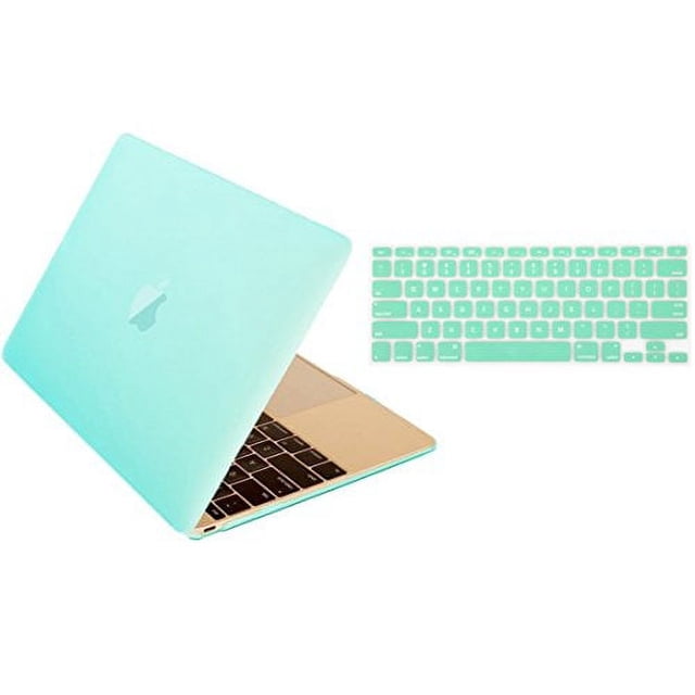 Mosiso MacBook 12-Inch 2 in 1 Soft-Touch Plastic Hard Case and Keyboard Cover for MacBook 12" with Retina Display A1534 (2016 / 2015 Newest Version), Green