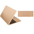 thumbnail image 1 of Mosiso MacBook 12-Inch 2 in 1 Ultra Slim Plastic Hard Case and Keyboard Cover for MacBook 12" with Retina Display A1534 (2016 / 2015 Newest Version), Gold, 1 of 4