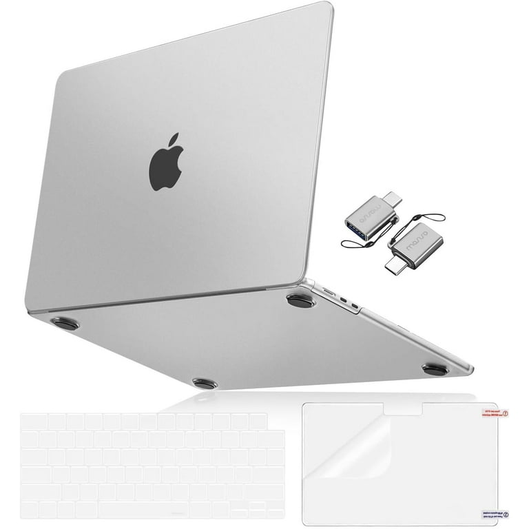 MOSISO Custodia Compatibile Con MacBook Pro 13 Cover M2 M1 2025 2024 2023 2022-2016 A2338 A2289 A2251 A2159 A1989 A1706 A1708 Con/senza Touch Bar, Case Per MacBook Pro 13,3 Pollici, Chiaro Cristallo - Foto 6