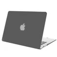 thumbnail image 1 of Mosiso MacBook Air 11.6" Case, Ultra Slim Soft-Touch Plastic See Through Hard Shell Snap On Cover for MacBook AIR 11 Inch (Models: A1370 and A1465), Gray, 1 of 4