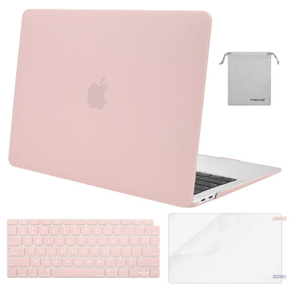 Mosiso MacBook Air 13 inch Case 2018 Release A1932 Hard Cover Shell for New Air 13 inch + Keyboard Cover