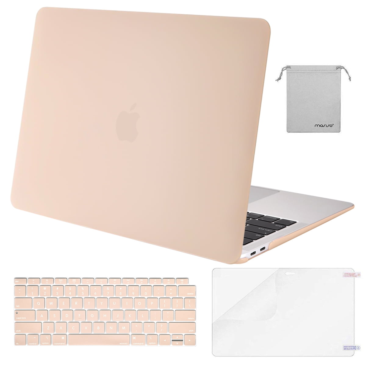 Mosiso MacBook Air 13 inch Case 2019 2018 Release A1932 Hard Cover