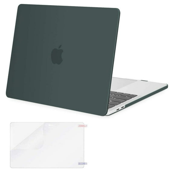 MOSISO 13" Laptop Shell for MacBook Pro, Midnight Green