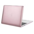 thumbnail image 1 of Mosiso MacBook Pro 13 inch Case 2020 2019 2018 2017 2016 Release A2251 A2289 A2159 A1989 A1706 A1708, Plastic Hard Shell Case for MacBook Pro 13" with/without Touch Bar, Rose Gold, 1 of 6