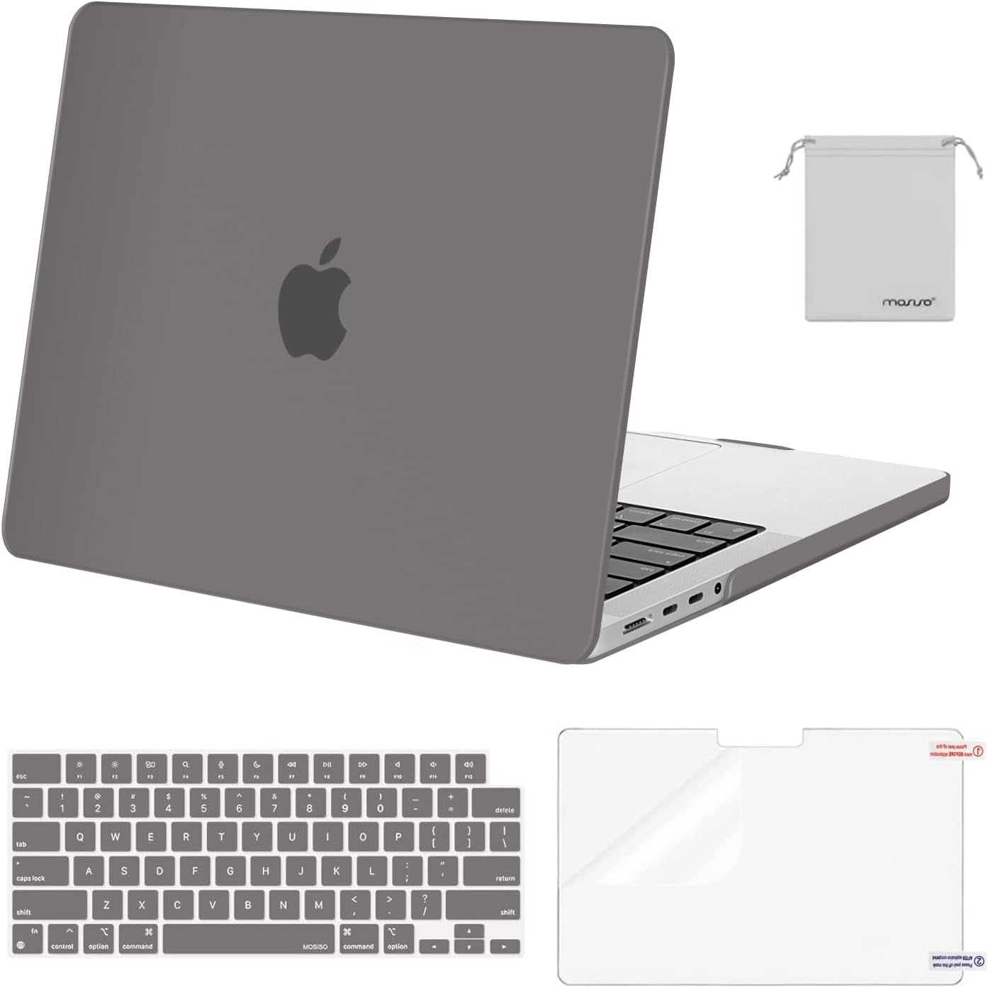 Mosiso MacBook Pro 14 inch Case 2024-2021 M4 M3 M2 M1 Pro Max A3112 ...