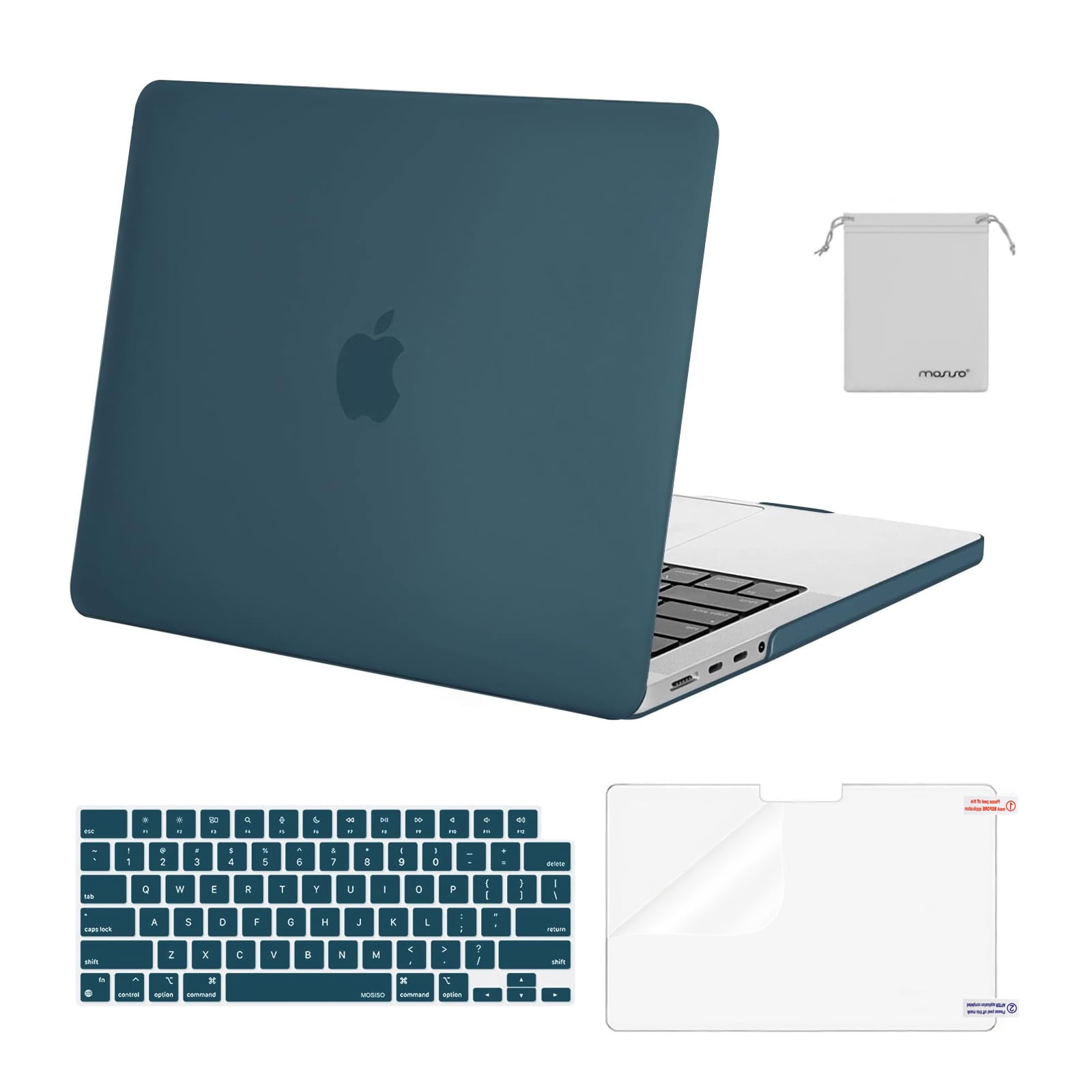 Mosiso MacBook Pro 14 inch Case 2024-2021 M5 M4 M3 M2 M1 Pro Max A3434 ...