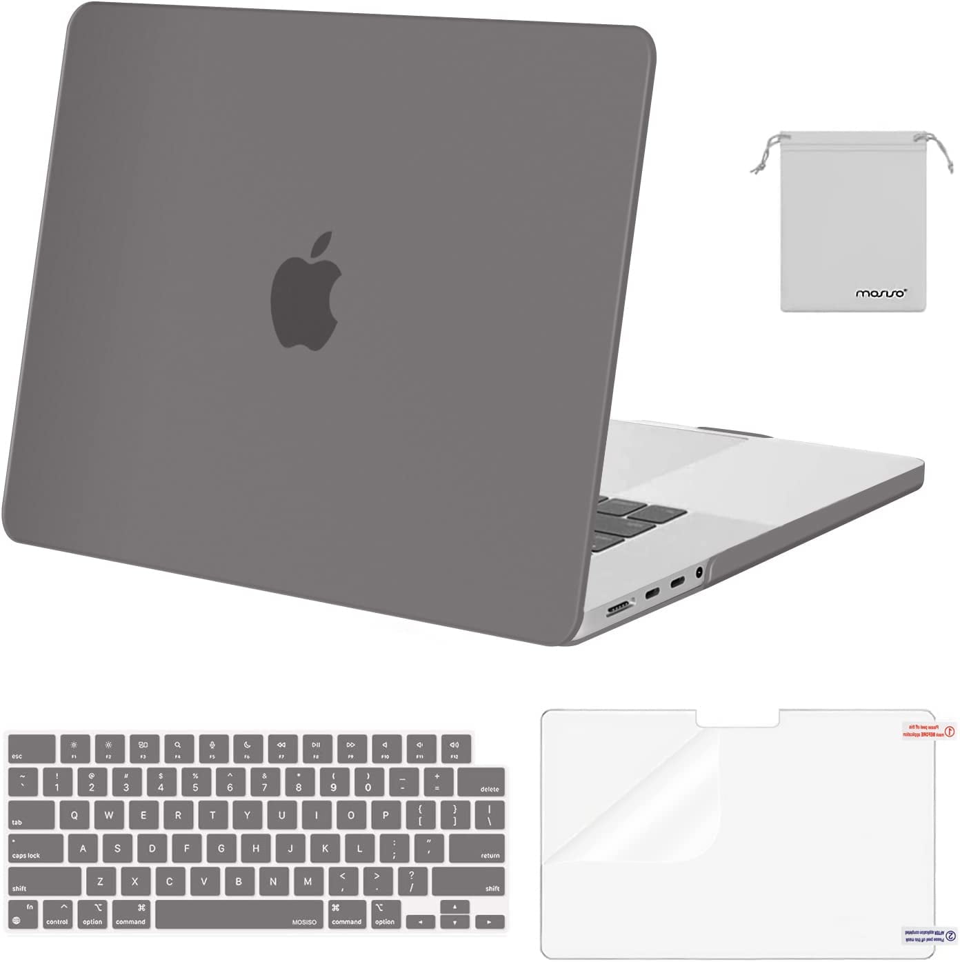 Mosiso New 4in1 Case for MacBook Pro 16 inch Case 2024-2021 M4 A3403 ...