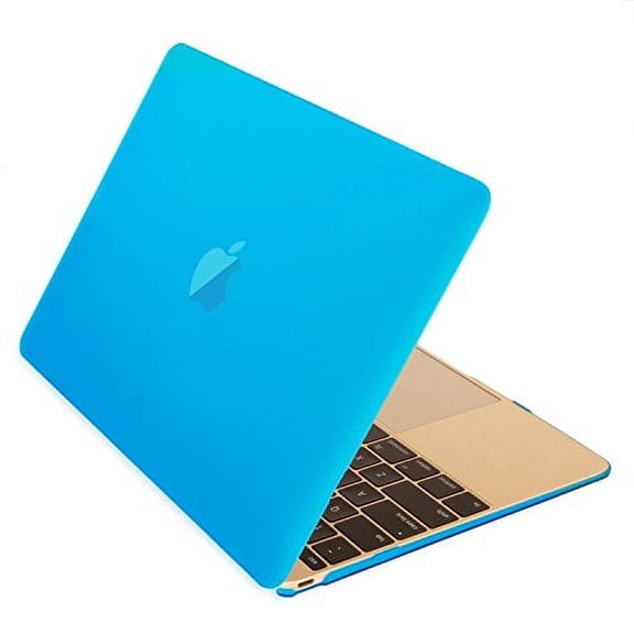 Mosiso New Macbook 12 Inch Case, Ultra Slim Smooth Matte Finish Hard Shell Protective Case for MacBook 12" with Retina Display A1534 (2016 / 2015 NEWEST VERSION), Aqua Blue