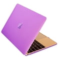 thumbnail image 1 of Mosiso New Macbook 12 Inch Case, Ultra Slim Smooth Matte Finish Hard Shell See Through Protective Cover for MacBook 12" with Retina Display A1534 (2016 / 2015 Newest Version), Purple, 1 of 8