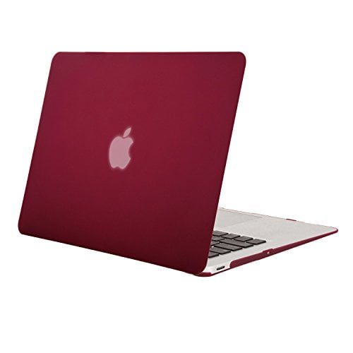 Mosiso New Macbook 12 Inch Case, Ultra Slim Smooth Matte Finish Hard Shell See Through Protective Cover for MacBook 12" with Retina Display A1534 (2016 / 2015 Newest Version), Wine Red