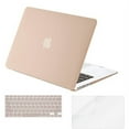 thumbnail image 1 of Mosiso Plastic Hard Case with Keyboard Cover with Screen Protector for MacBook Air 13 Inch (Models: A1369 & A1466,2010-2017 Year), Camel, 1 of 5